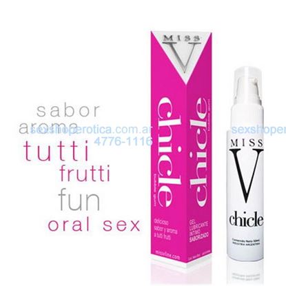 Gel Para Sexo Oral Sabor Chicle